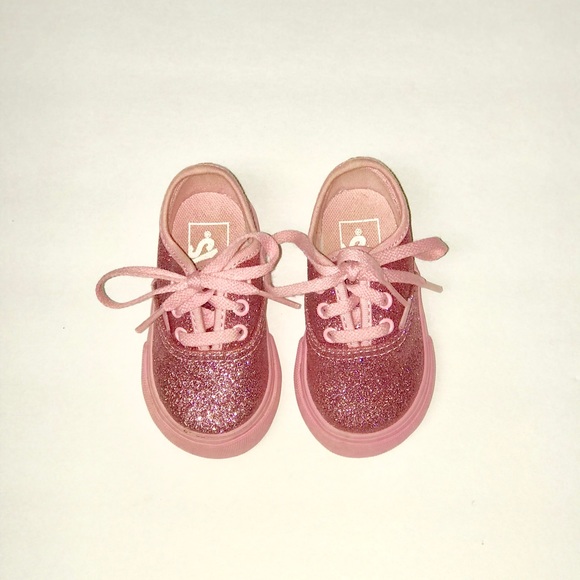 baby girl glitter vans